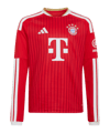 adidas FC Bayern München Trikot Langarm Home 2026/2027 Kids Rot - rot