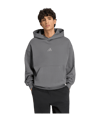 adidas Kit Small Logo Hoody Grau - grau