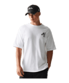 New Era Floral Grphc Os T-Shirt Weiß - weiss