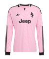 adidas Juventus Turin Trikot Langarm Away 2026/2027 Rosa - rosa