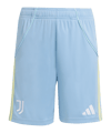 adidas Juventus Turin Short Away 2025/2026 Kids Blau - blau