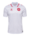 Hummel Dänemark Trikot Away EM 2024 Weiss F9001 - weiss