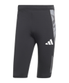 adidas Tiro 24 Competition Short Schwarz Grau - schwarz