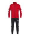 JAKO Polyester Power Trainingsanzug Kids Rot F100