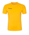 Hummel First Performance Kurzarmshirt Gelb F5001