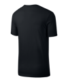 Nike Tee T-Shirt Schwarz Weiss F013 - schwarz