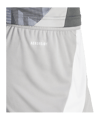 adidas Tiro 24 Short Damen Grau Weiss - grau