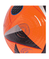 adidas Fussballliebe Pro Winter Spielball EM 2024 Orange Schwarz Blau - orange