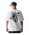 New Era Floral Grphc Os T-Shirt Weiß - weiss