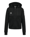 Hummel Go 2.0 Chevron Kapuzenjacke Damen Schwarz F2001