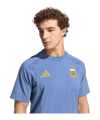 adidas Argentinien Tiro Travel T-Shirt Blau - blau