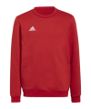 adidas Entrada 22 Sweatshirt Kids Rot - rot