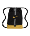 Nike Academy Gymsack (18L) Schwarz Gold F014