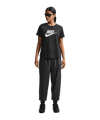 Nike Essentails Logo T-Shirt Damen Schwarz F010 - schwarz