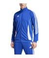 adidas Tiro 24 Trainingsjacke Blau Weiss - blau