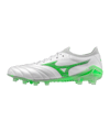 Mizuno Morelia Neo Beta Made in Japan FG Frontier Weiss Grün F37 - weiss