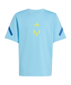 adidas Messi ZNE T-Shirt Kids Blau - blau