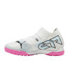PUMA FUTURE 7 Match TT Mid Phenomenal Jr Kids Weiss Schwarz Pink F01 - weiss