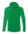 Erima Liga Star Kapuzenjacke Grün Weiss - gruen