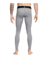 Nike Pro Training Tight Grau Schwarz F084 - grau