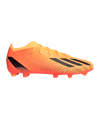 adidas X Speedportal.2 FG Heatspawn Orange Gold Schwarz - gold