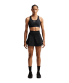 Nike Swoosh Medium Support Sport-BH Damen Schwarz F010 - schwarz