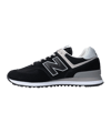 New Balance 574 Schwarz Weiss FEVB - schwarz