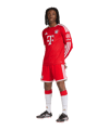 adidas FC Bayern München Trikot Langarm Home 2026/2027 Rot - rot