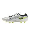 Nike Tiempo Legend X Pro AG-Pro Mad Voltage Silber Schwarz F001 - silber