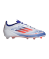 adidas F50 Pro FG Advancement Kids Weiss Rot - weiss