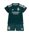 adidas Real Madrid Trikot Set Away 2026/2027 Kids Grün - gruen