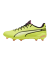 PUMA KING Ultimate FG/AG Phenomenal Gelb Schwarz Pink F06 - gruen