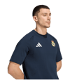 adidas Real Madrid Tiro Travel T-Shirt Blau - blau
