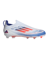 adidas F50 Pro LL FG Advancement Kids Weiss Rot - weiss