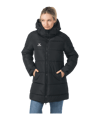 Erima Premia Parka Winterjacke Damen Schwarz - schwarz
