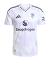 adidas Manchester United Authentic Trikot Away 2025/2026 Weiß - weiss