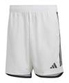 adidas Tiro 23 Match Short Weiss Schwarz