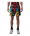 Jordan Brooklyn Printed Mesh Short Weiß F100 - weiss
