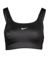 Nike Swoosh Shine Sport-BH Damen Schwarz F010 - schwarz