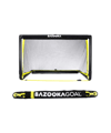 BAZOOKAGOAL Telescoptor 120x75 cm Schwarz Gelb - schwarz