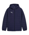 PUMA teamAdiitions Padded Kapuzenjacke Blau F06