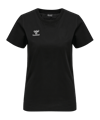 Hummel Move Grid T-Shirt Damen Schwarz F2001 - schwarz