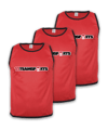 Cawila Leibchen 11teamsports 3er Set Rot