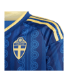 adidas SvFF Schweden Trikot Away WM 2026 Kids Blau - blau