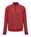 Hummel hmlLEAD HalfZip Sweatshirt Kids Rot F3062