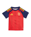 adidas Spanien Babykit Trikot Set Home WM 2026 Kids Rot - rot