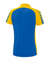 Erima Six Wings Poloshirt Damen Blau Gelb - blau