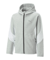 PUMA EVOSTRIPE Kapuzenjacke Kids Grau F04