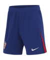Nike Kroatien Short EM 2024 Blau Blau Weiss F455 - blau