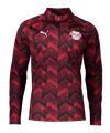 PUMA RB Leipzig Warm Up 1/4 Zip Sweatshirt Schwarz F03 - schwarz